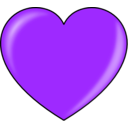 download Gold Heart clipart image with 225 hue color